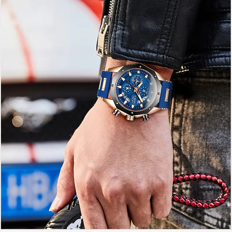 LIGE Chronograph Sport Watch