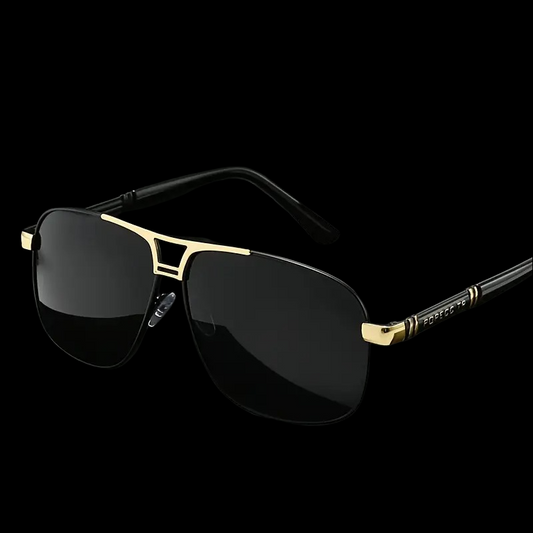 Aviator-Style Polarized Sunglasses – Bold Frame & Sleek Look