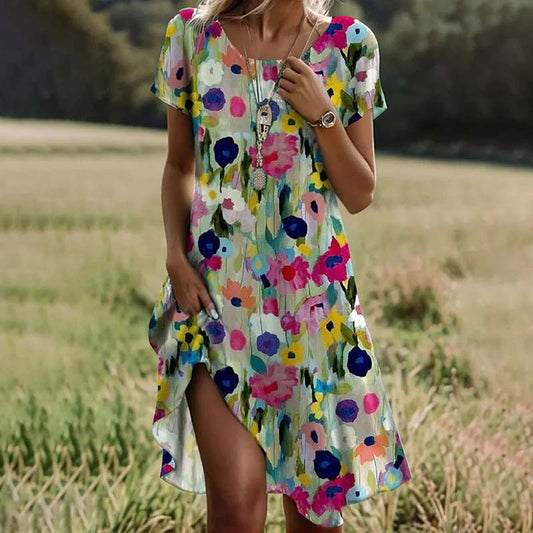 Delila | Floral Print Dress