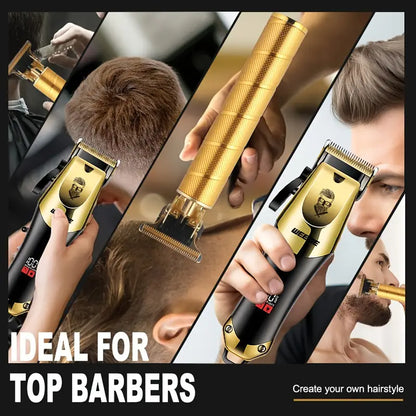 3-in-1 Gold Grooming Kit – Professional & Rechargeable